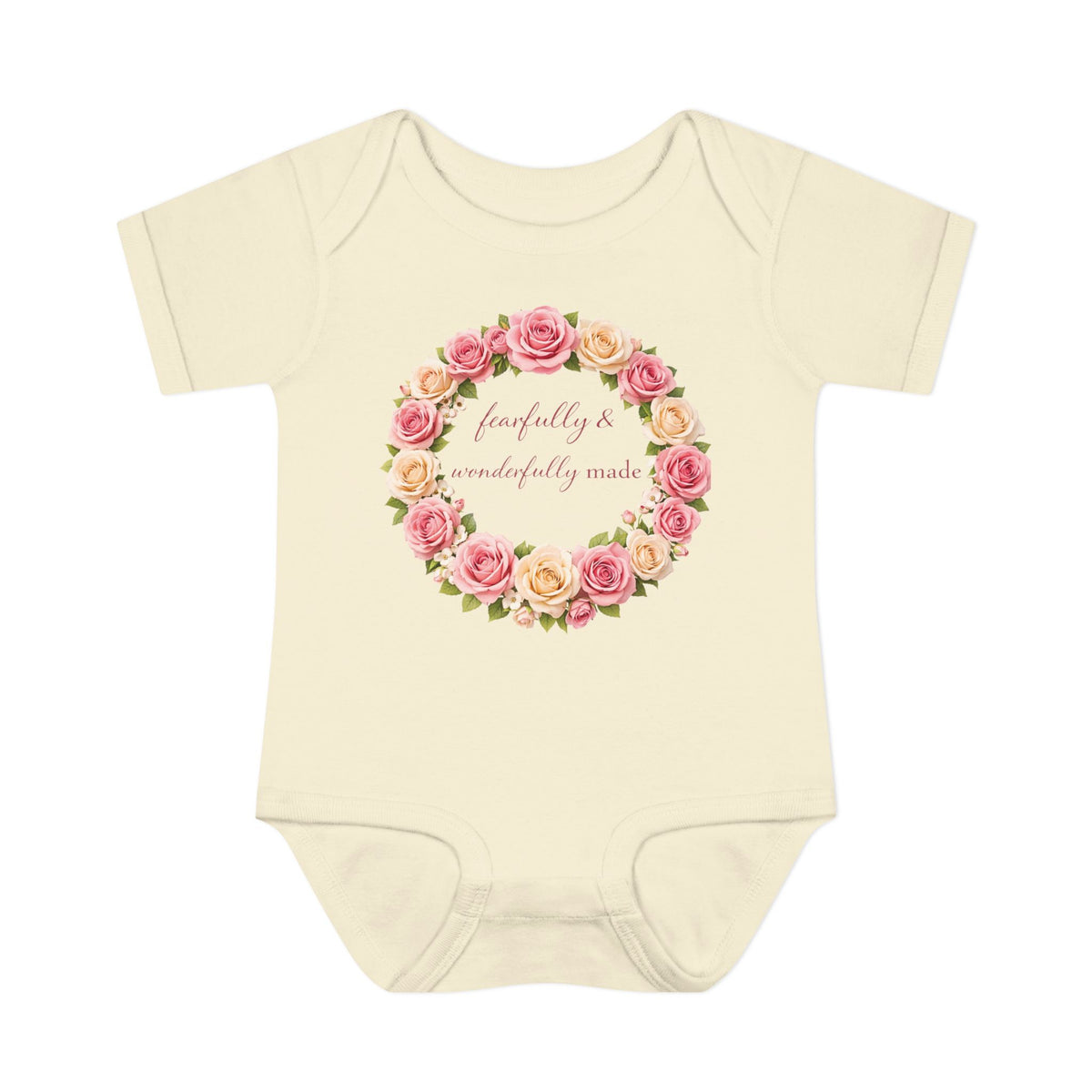 Fearfully and wonderfully made baby bodysuit – faith-based baby outfit