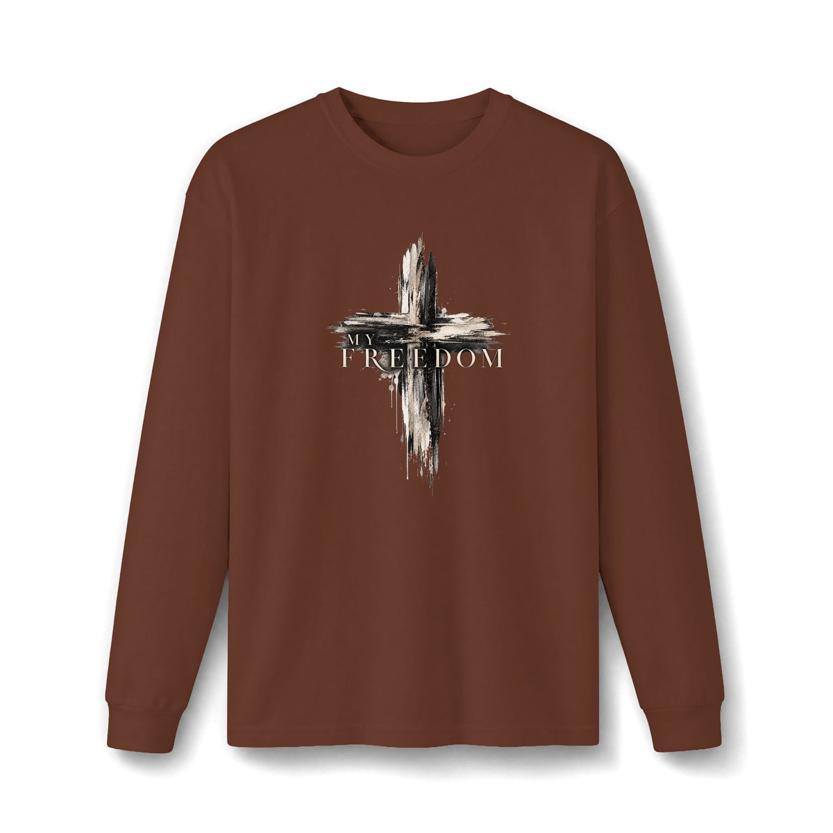 MY FREEDOM™ Heavyweight Unisex Long Sleeve Tee
