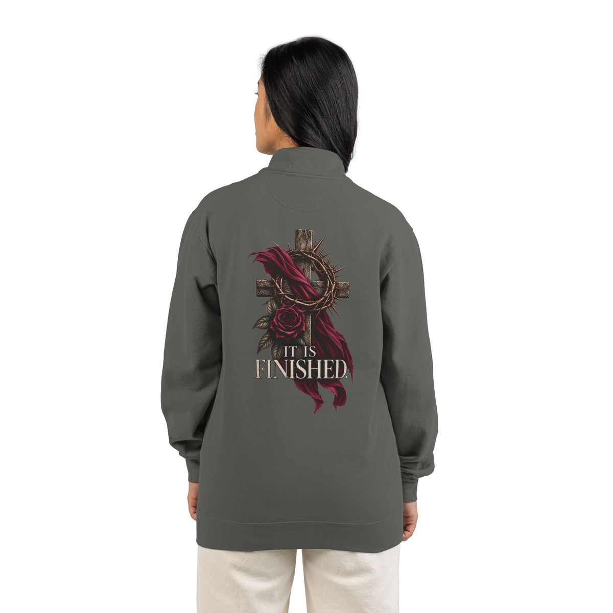 IT IS FINISHED. | Heritage Quarter-Zip Pullover