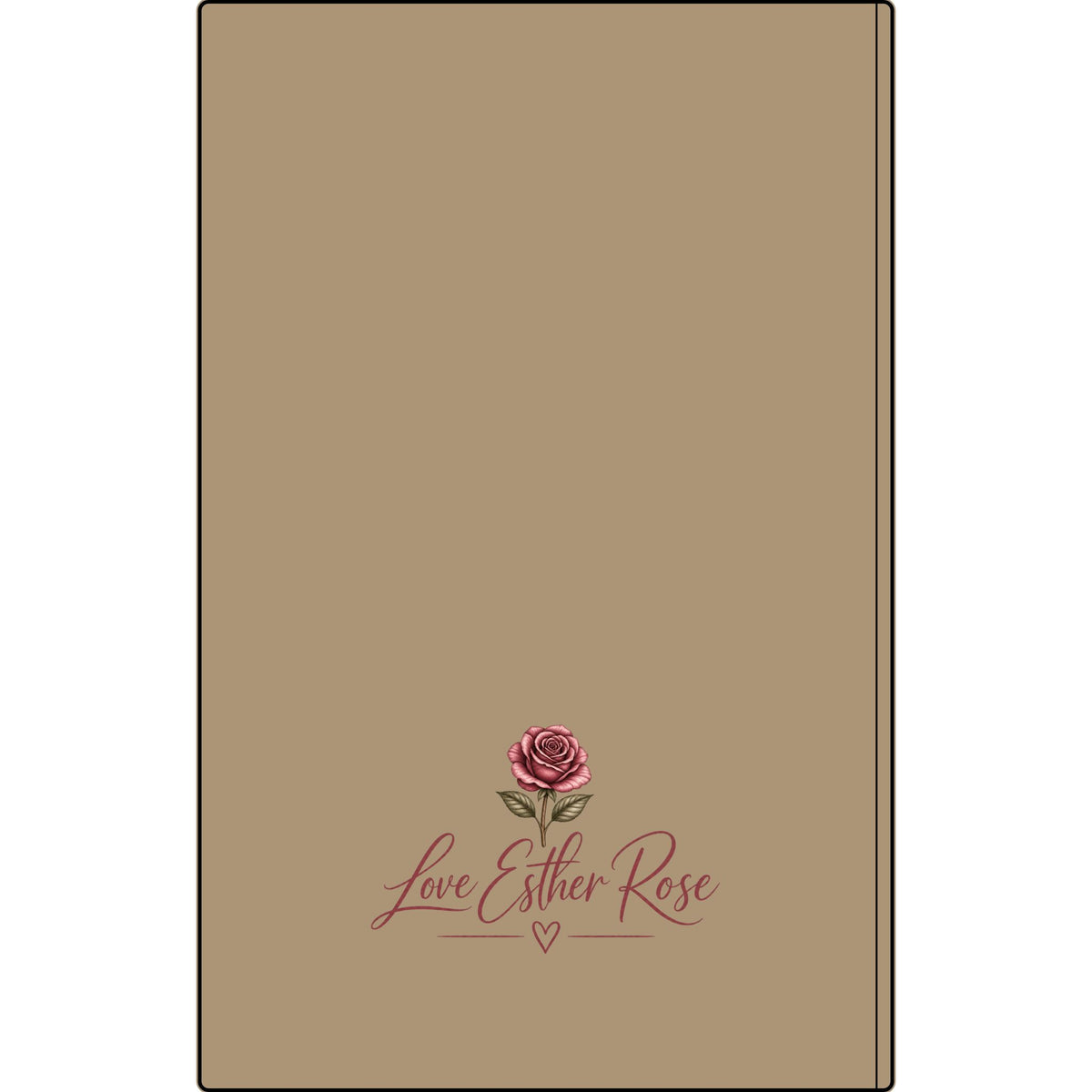 She Blooms in Every Season Vegan Leather Journal | Love Esther Rose