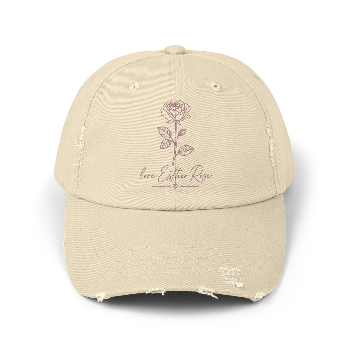 Love, Esther Rose signature  Hat