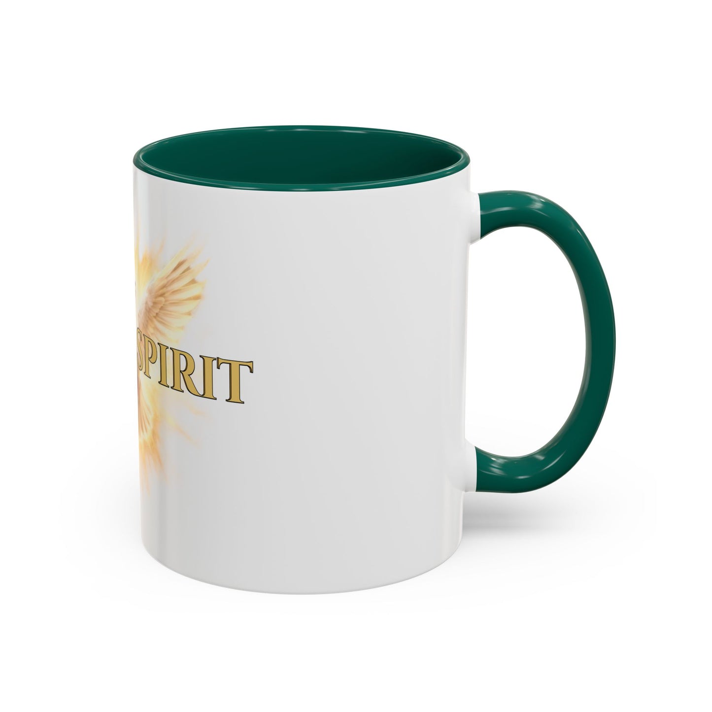 Holy Spirit Mug – Faith-Based Coffee Cup | Christian Gift | Dove Design | 11oz & 15oz Ceramic Mug