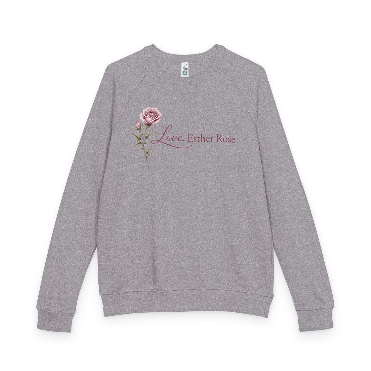 Love, Esther Rose Signature Crewneck Sweatshirt – Feminine Floral Boutique Pullover