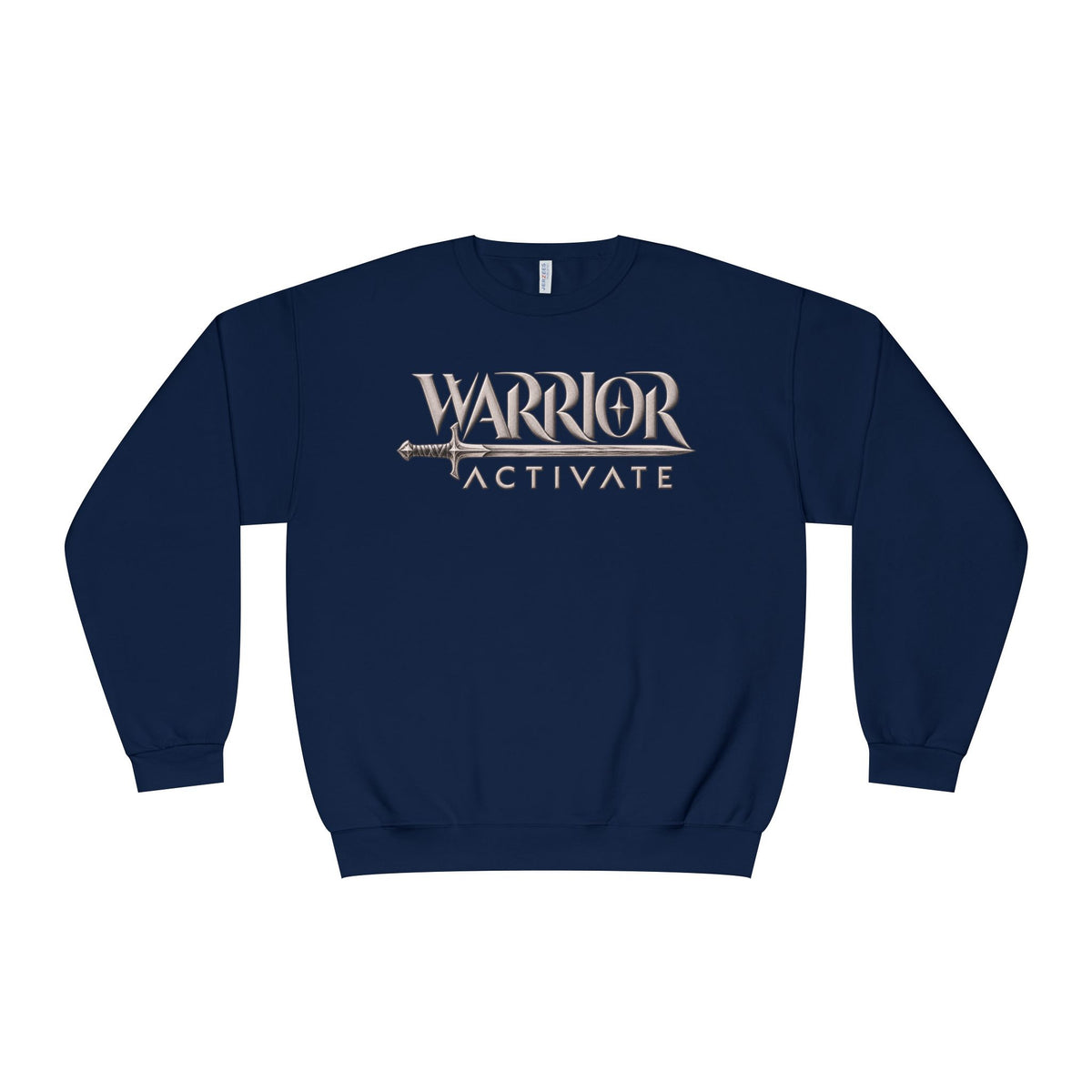 WARRIOR ACTIVATE™ Unisex Statement Sweatshirt | Black + Maroon