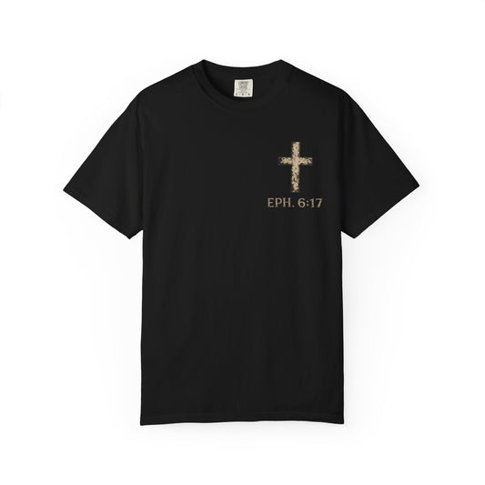 Real Heroes Don’t Wear Capes, They Carry Bibles | Front & Back Graphic Tee