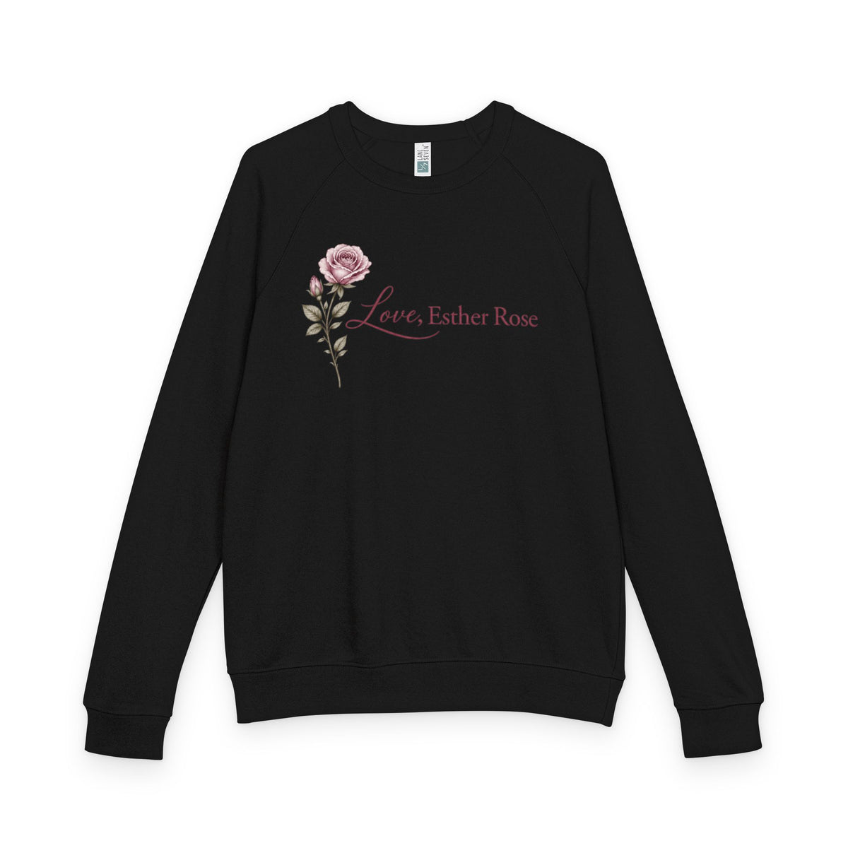 Love, Esther Rose Signature Crewneck Sweatshirt – Feminine Floral Boutique Pullover