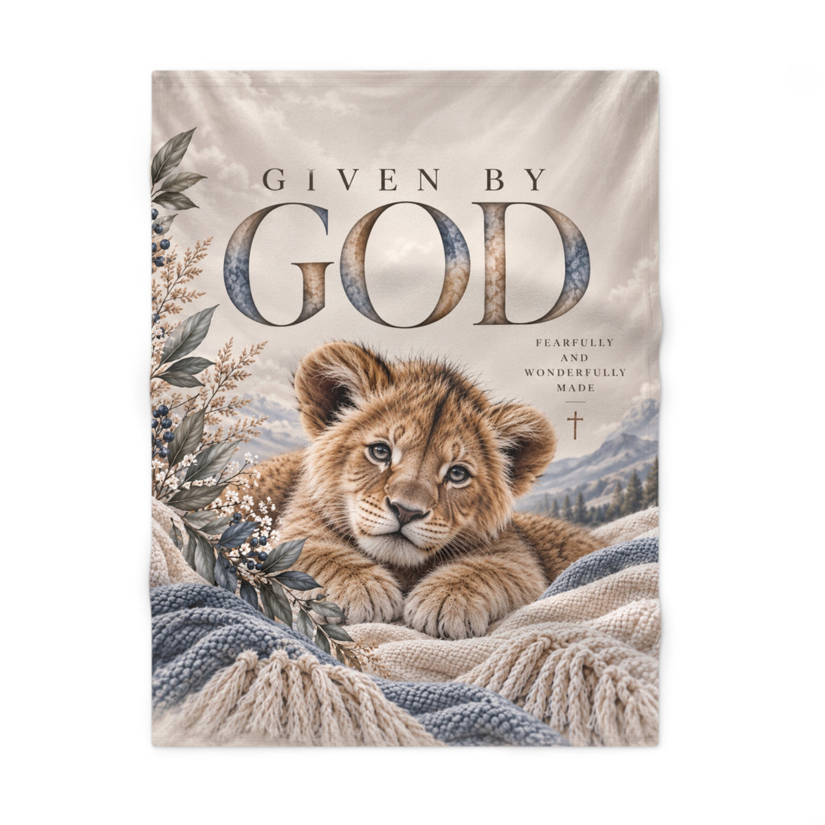 Given By God | Soft Fleece Baby Blanket