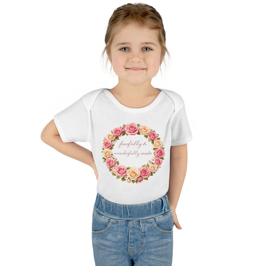 Fearfully and wonderfully made baby bodysuit – faith-based baby outfit