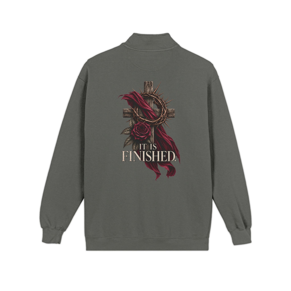 IT IS FINISHED. | Heritage Quarter-Zip Pullover
