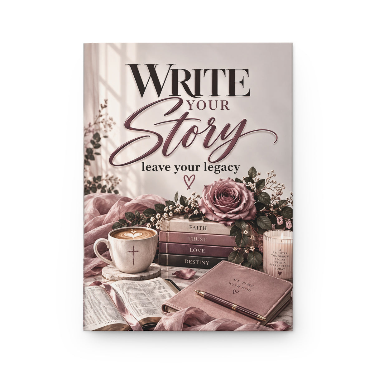 Write Your Story, Leave Your Legacy | Christian Hardcover Journal