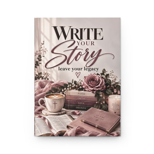 Write Your Story, Leave Your Legacy | Christian Hardcover Journal