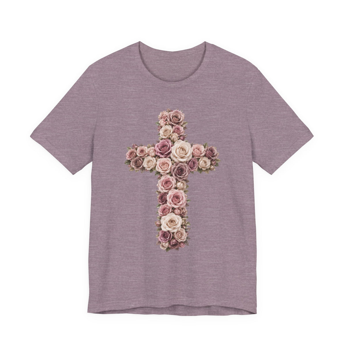 Esther Rose Floral Cross Tee