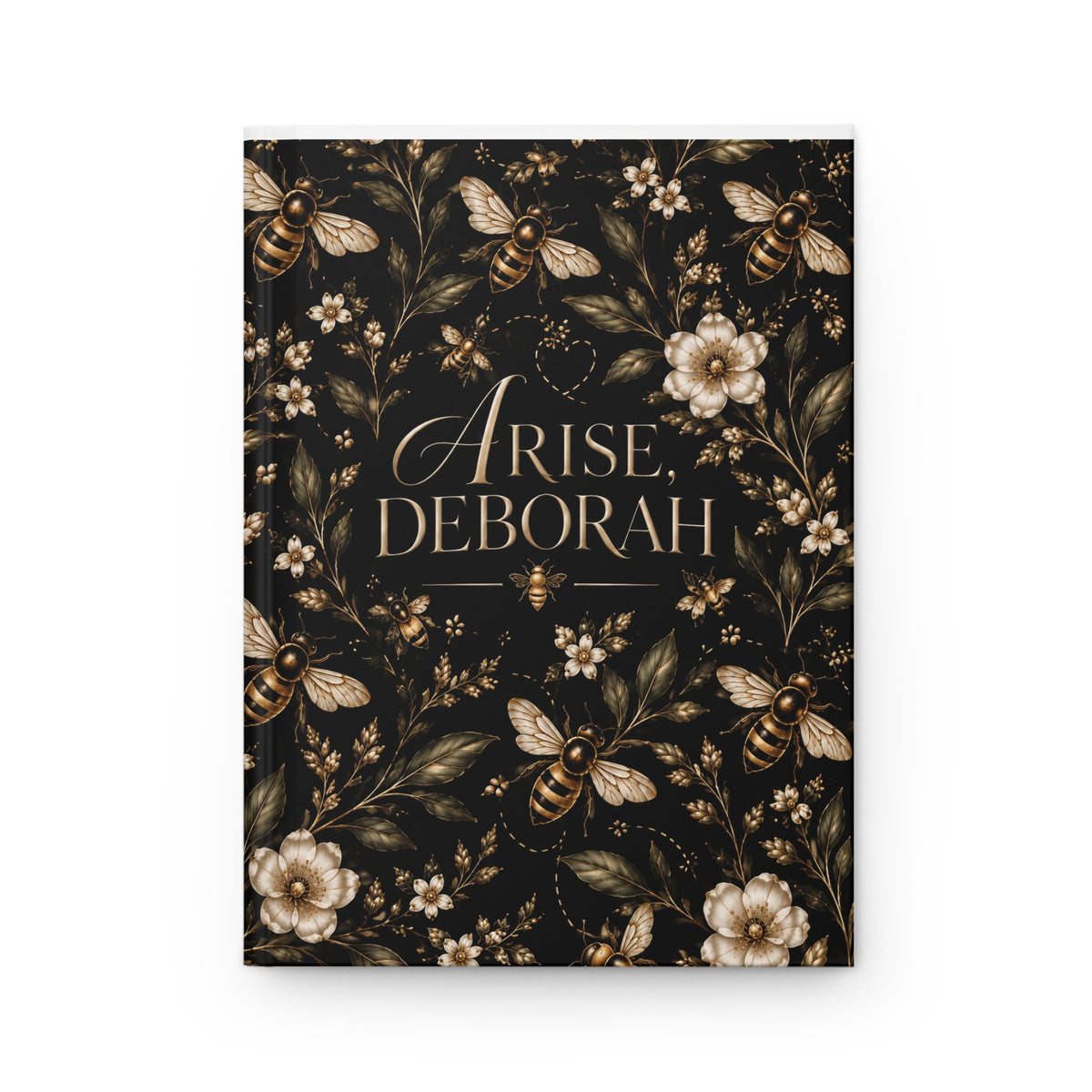 Arise, Deborah Hardcover Journal | Faith-Inspired Bee & Botanical Journal