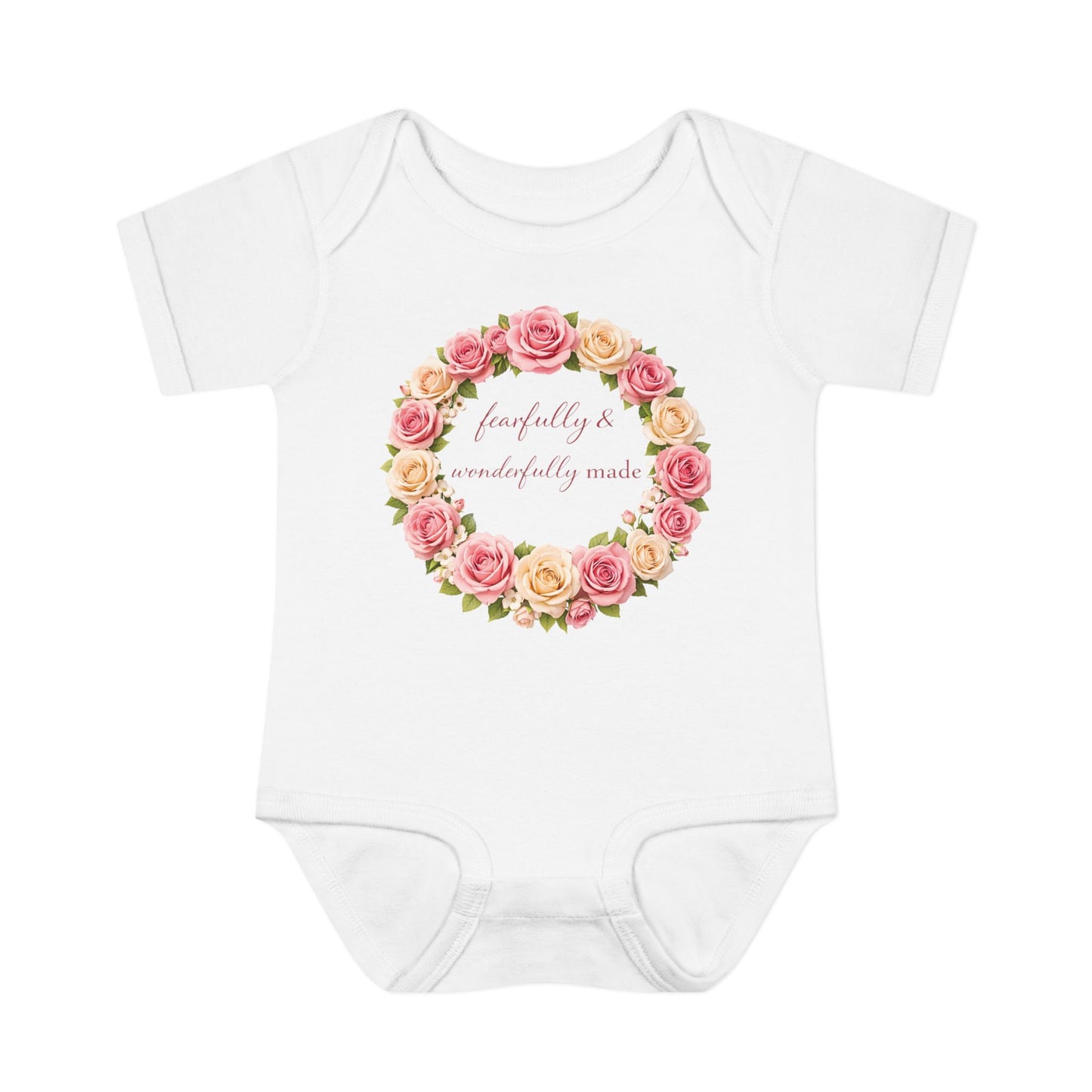 Fearfully and wonderfully made baby bodysuit – faith-based baby outfit