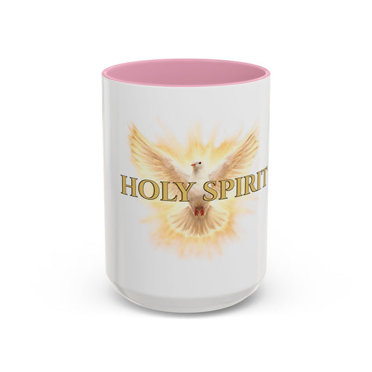 Holy Spirit Mug – Faith-Based Coffee Cup | Christian Gift | Dove Design | 11oz & 15oz Ceramic Mug