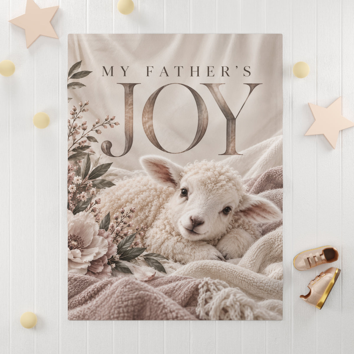 My Father’s Joy | Luxury Soft Fleece Baby Blanket