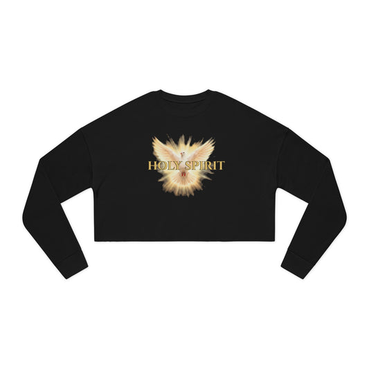 Holy Spirit Glow Cropped Sweatshirt