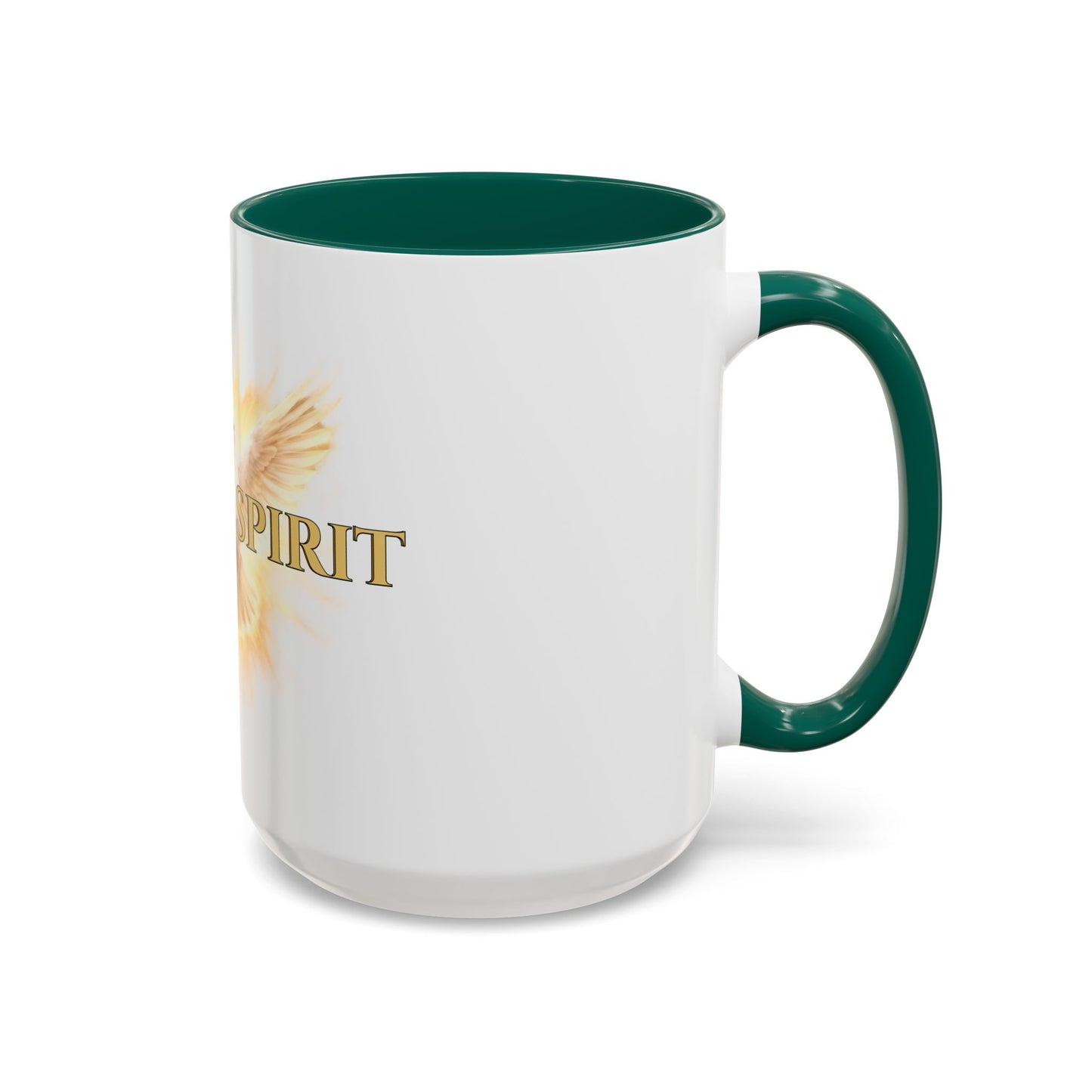 Holy Spirit Mug – Faith-Based Coffee Cup | Christian Gift | Dove Design | 11oz & 15oz Ceramic Mug