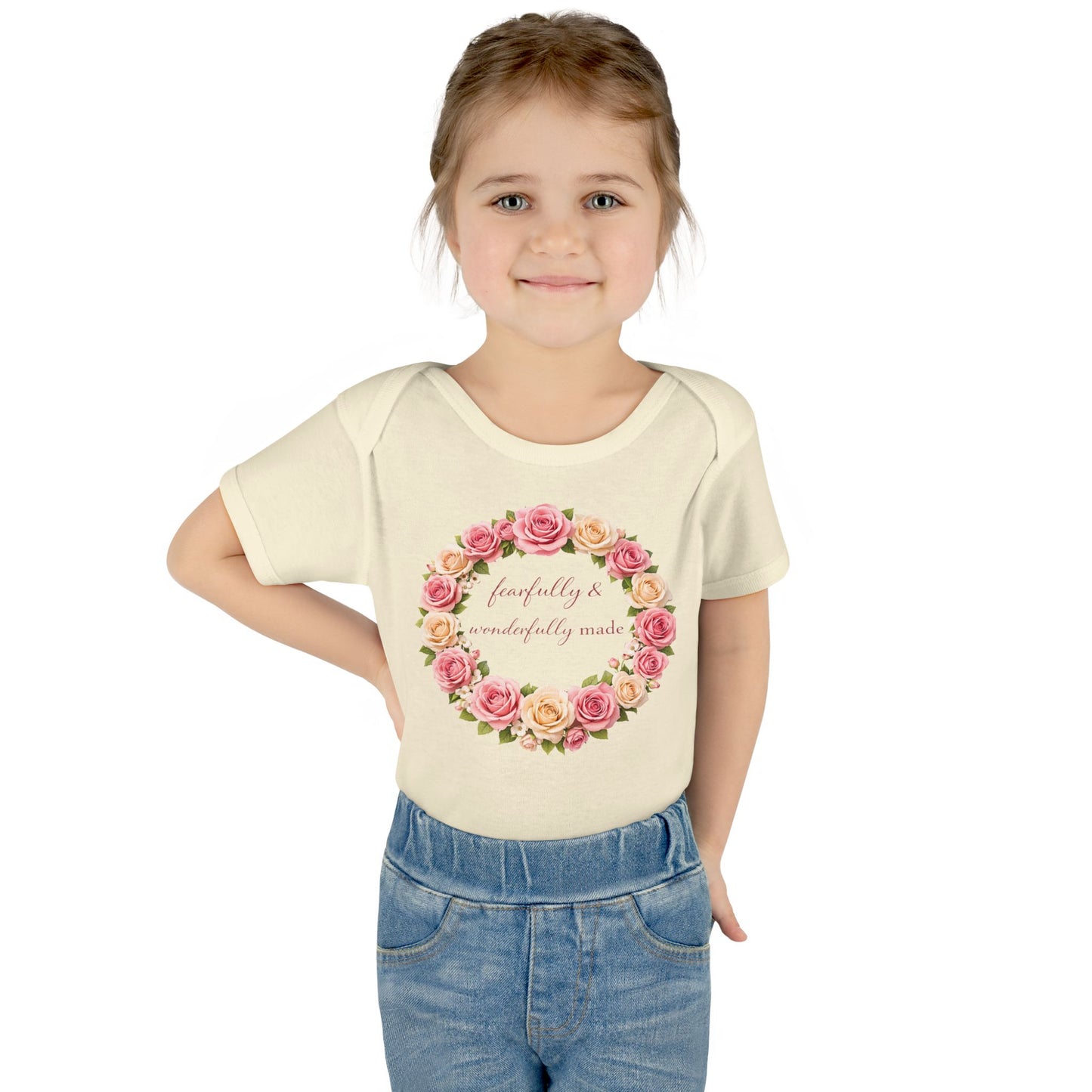 Fearfully and wonderfully made baby bodysuit – faith-based baby outfit