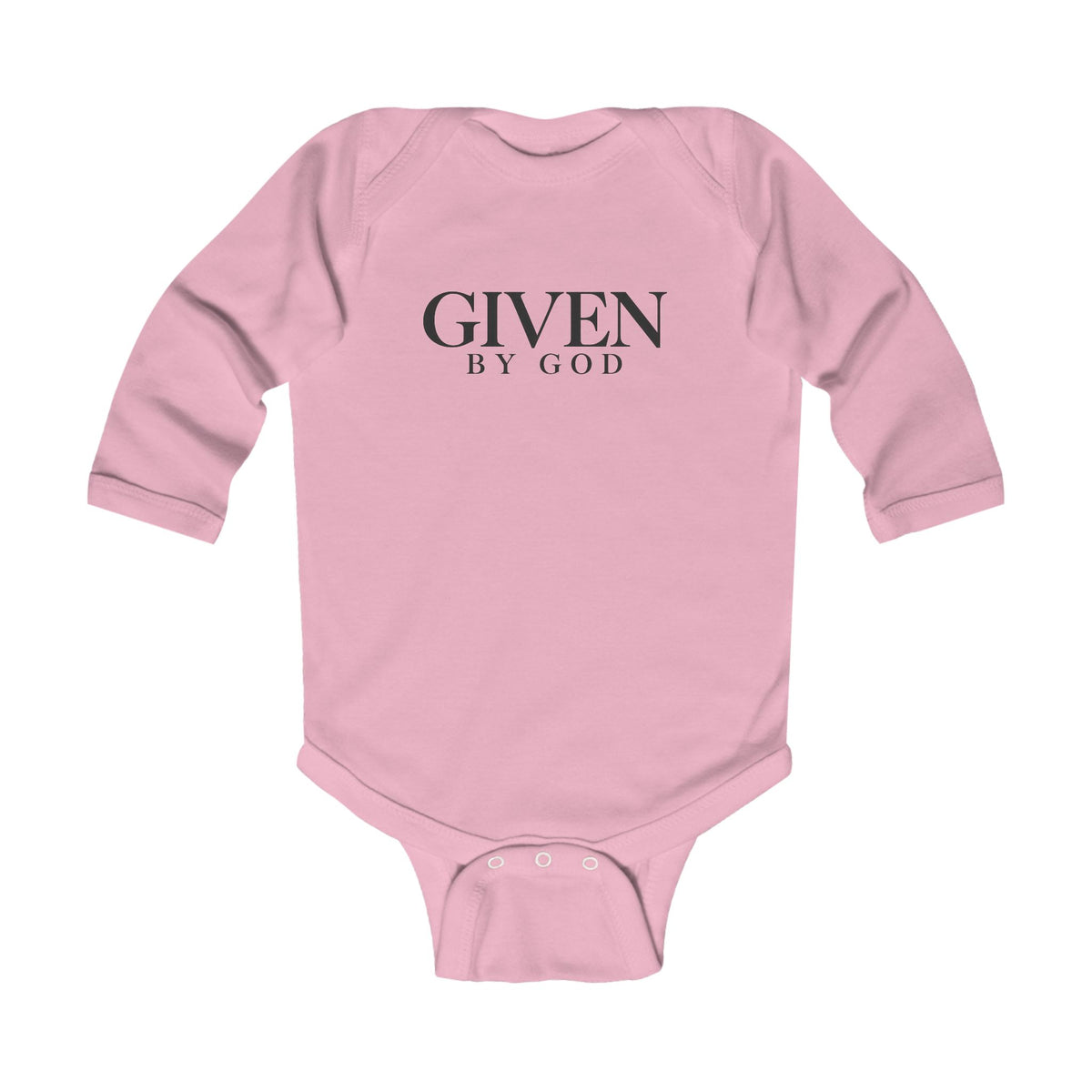 Given By God | Unisex Infant Long Sleeve Bodysuit | Baby Boy & Baby Girl