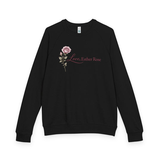Love, Esther Rose Signature Crewneck Sweatshirt – Feminine Floral Boutique Pullover