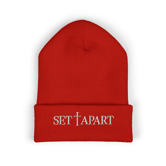 SET APART Cross Beanie | Love Esther Rose