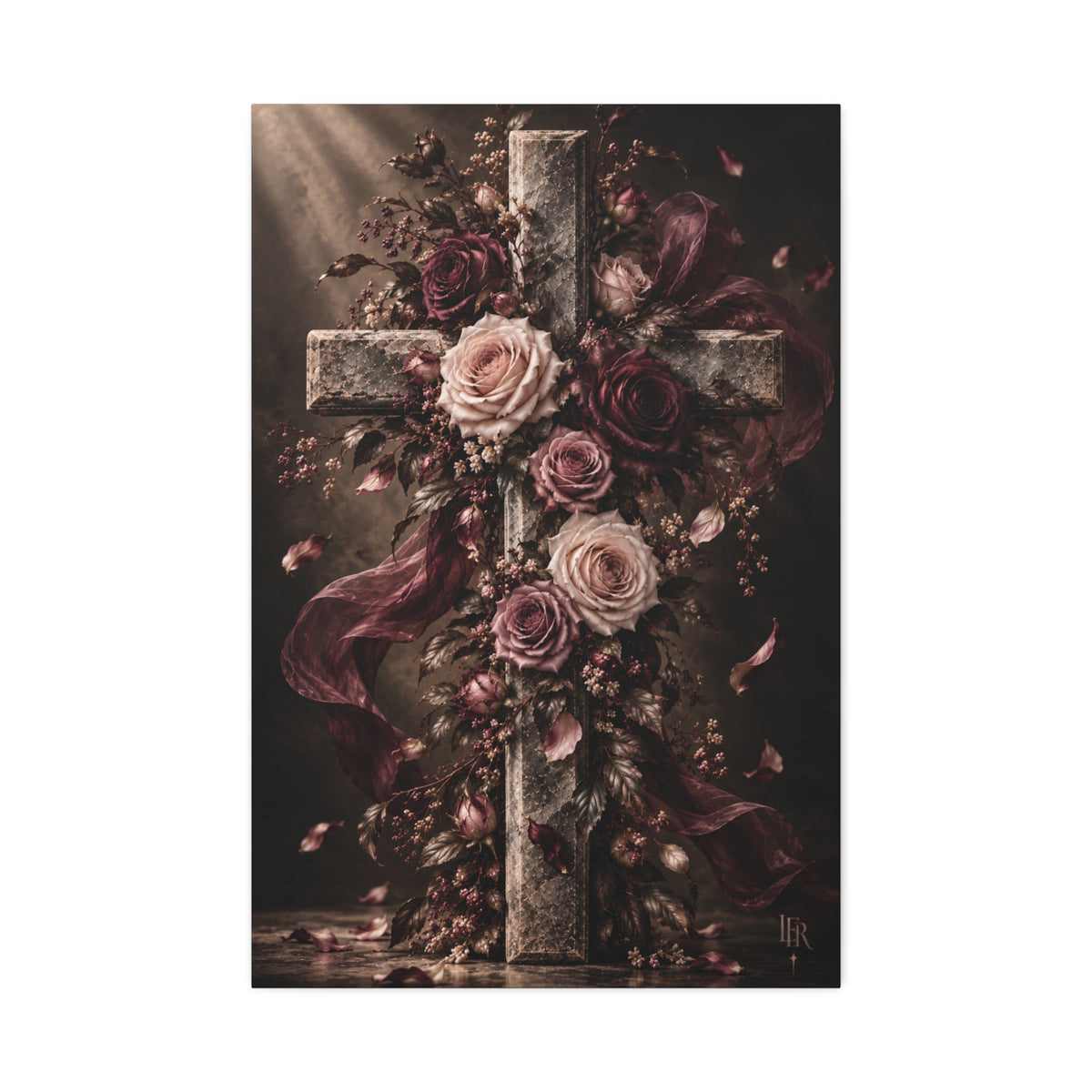 BLOOM IN EVERY SEASON | Luxury Christian Canvas Wall Art
