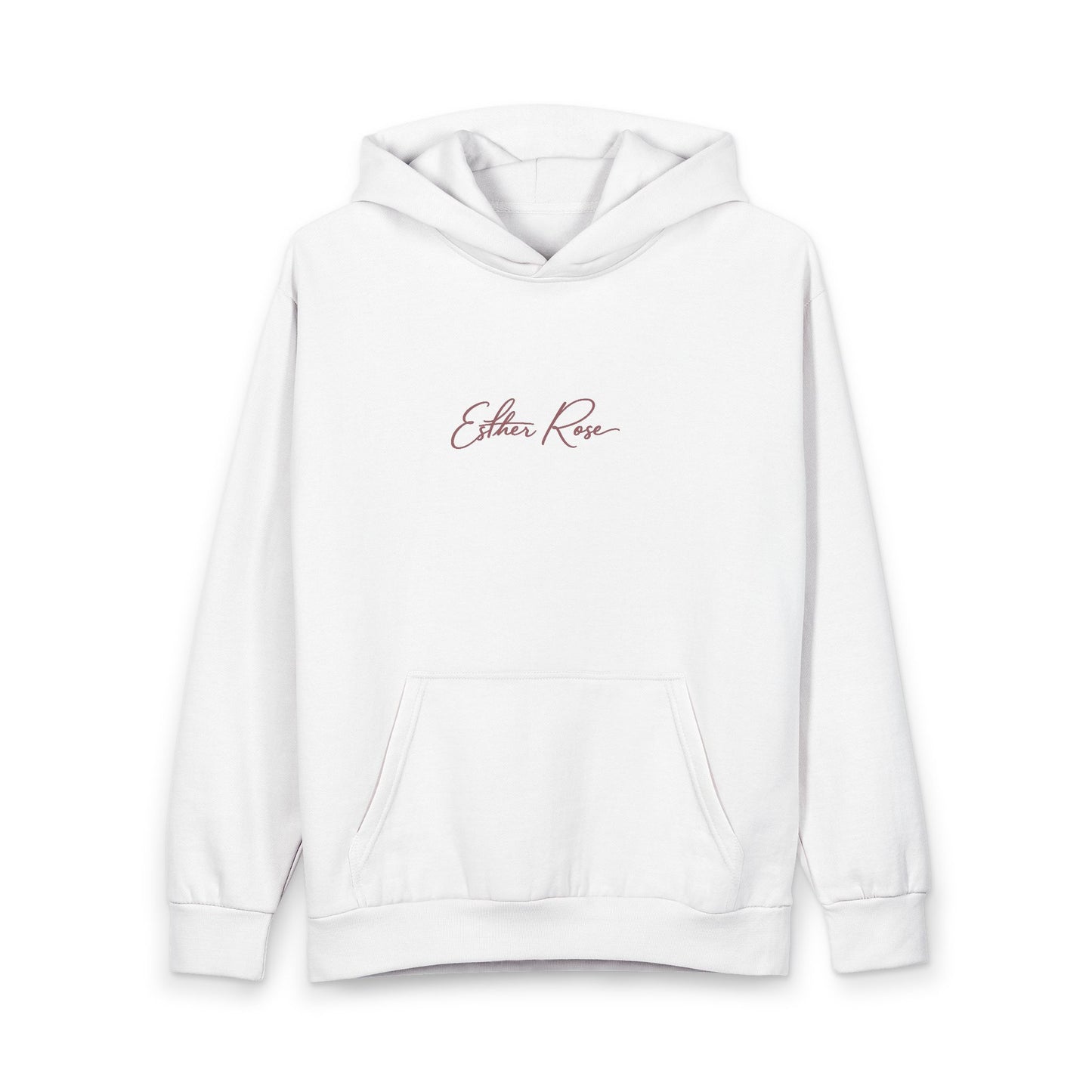 Love Esther Rose “Clothed With Strength & Dignity” Floral Cross Hoodie – Proverbs 31:25