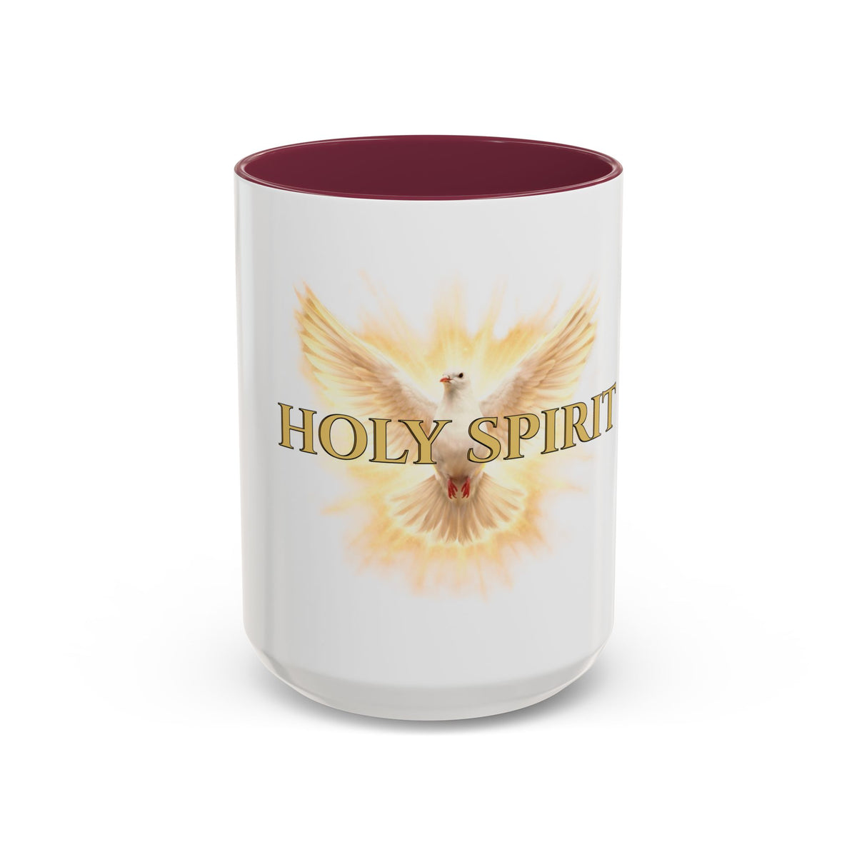 Holy Spirit Mug – Faith-Based Coffee Cup | Christian Gift | Dove Design | 11oz & 15oz Ceramic Mug