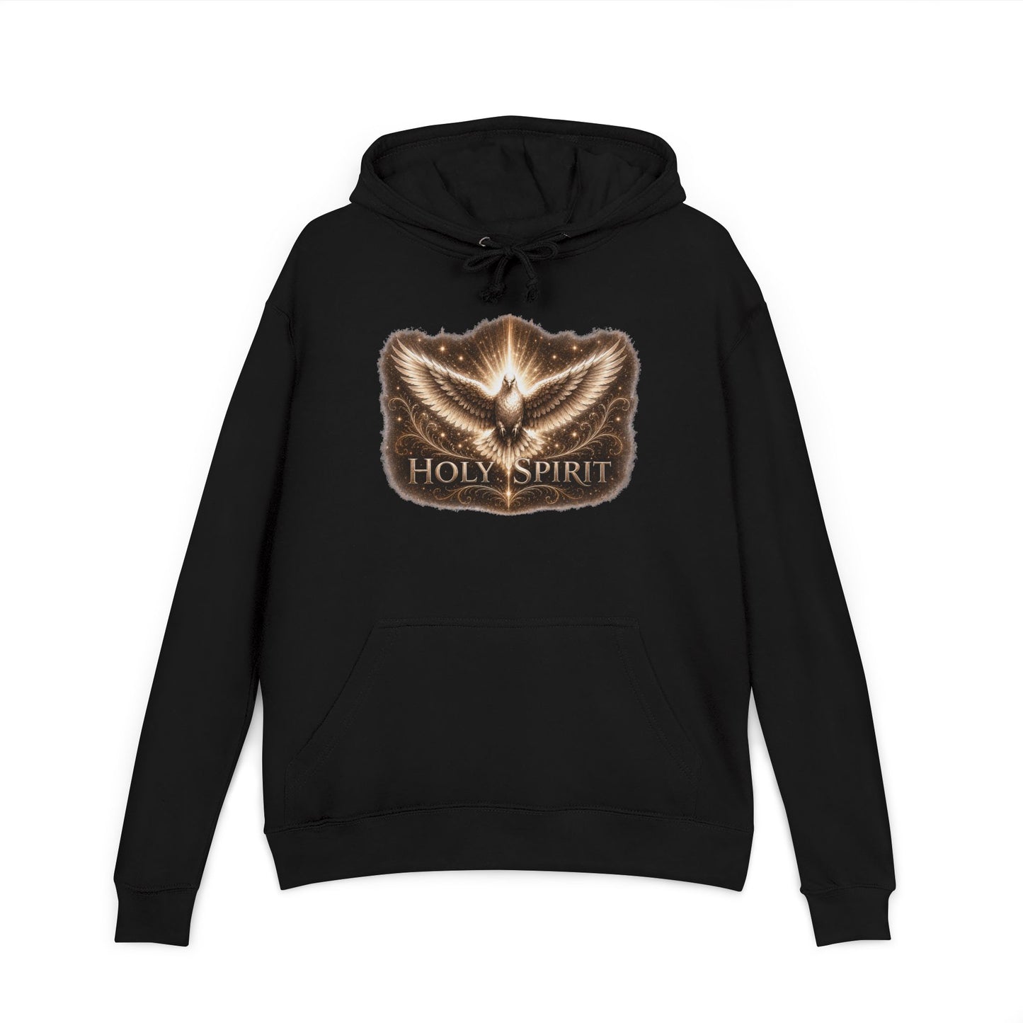 Holy Spirit Unisex Hoodie | Christian Hoodie | Gold dove sweatshirt