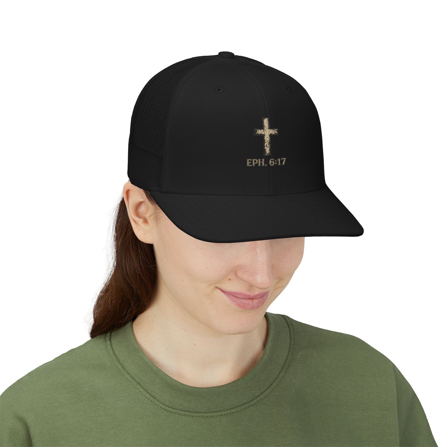 Identity Collection | Ephesians 6:17 Premium Richardson 112 Trucker Hat