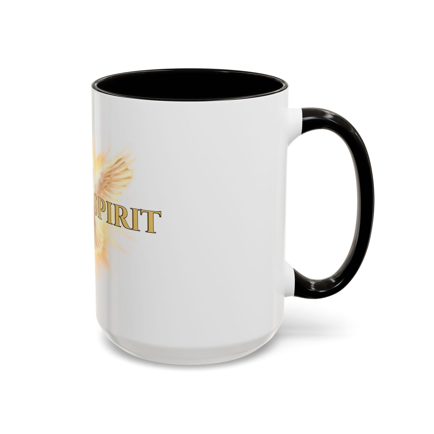 Holy Spirit Mug – Faith-Based Coffee Cup | Christian Gift | Dove Design | 11oz & 15oz Ceramic Mug