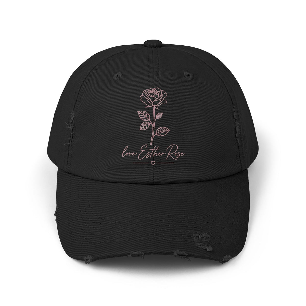 Love, Esther Rose signature  Hat