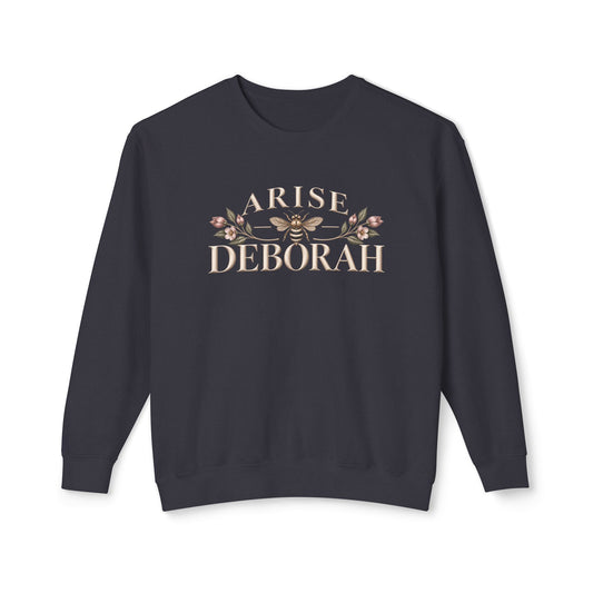 Arise, Deborah Women’s Garment-Dyed Crewneck Sweatshirt
