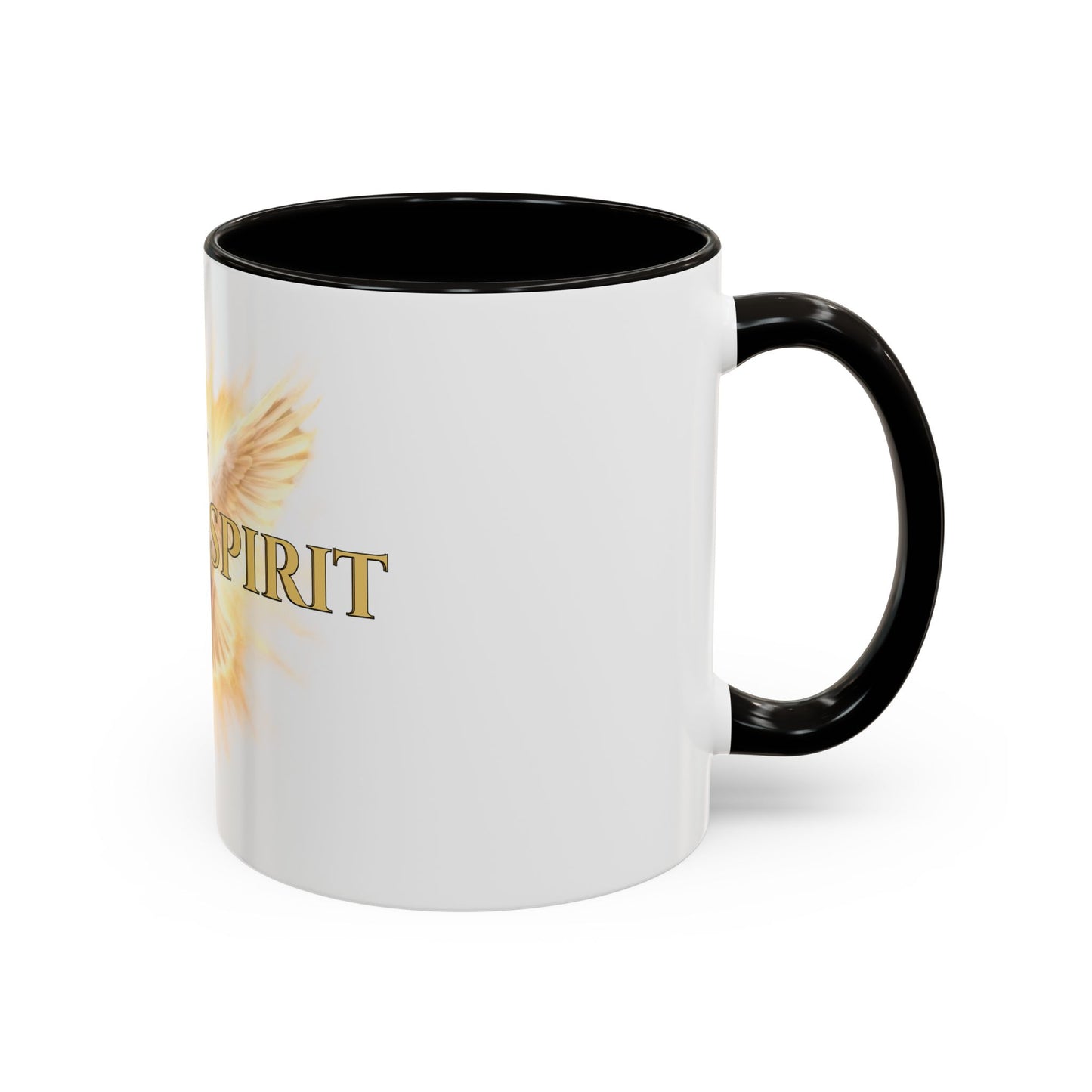 Holy Spirit Mug – Faith-Based Coffee Cup | Christian Gift | Dove Design | 11oz & 15oz Ceramic Mug