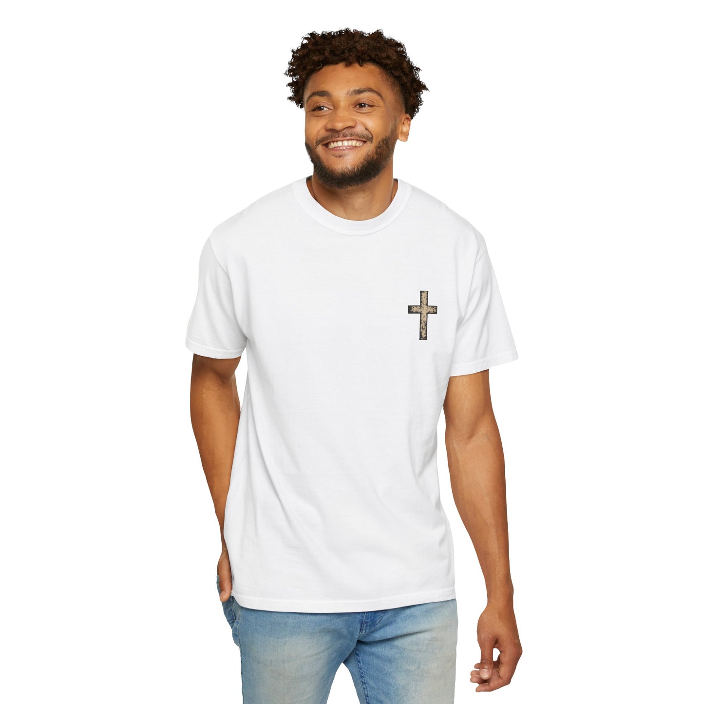 Real Heroes Don’t Wear Capes, They Carry Bibles | Front & Back Graphic Tee