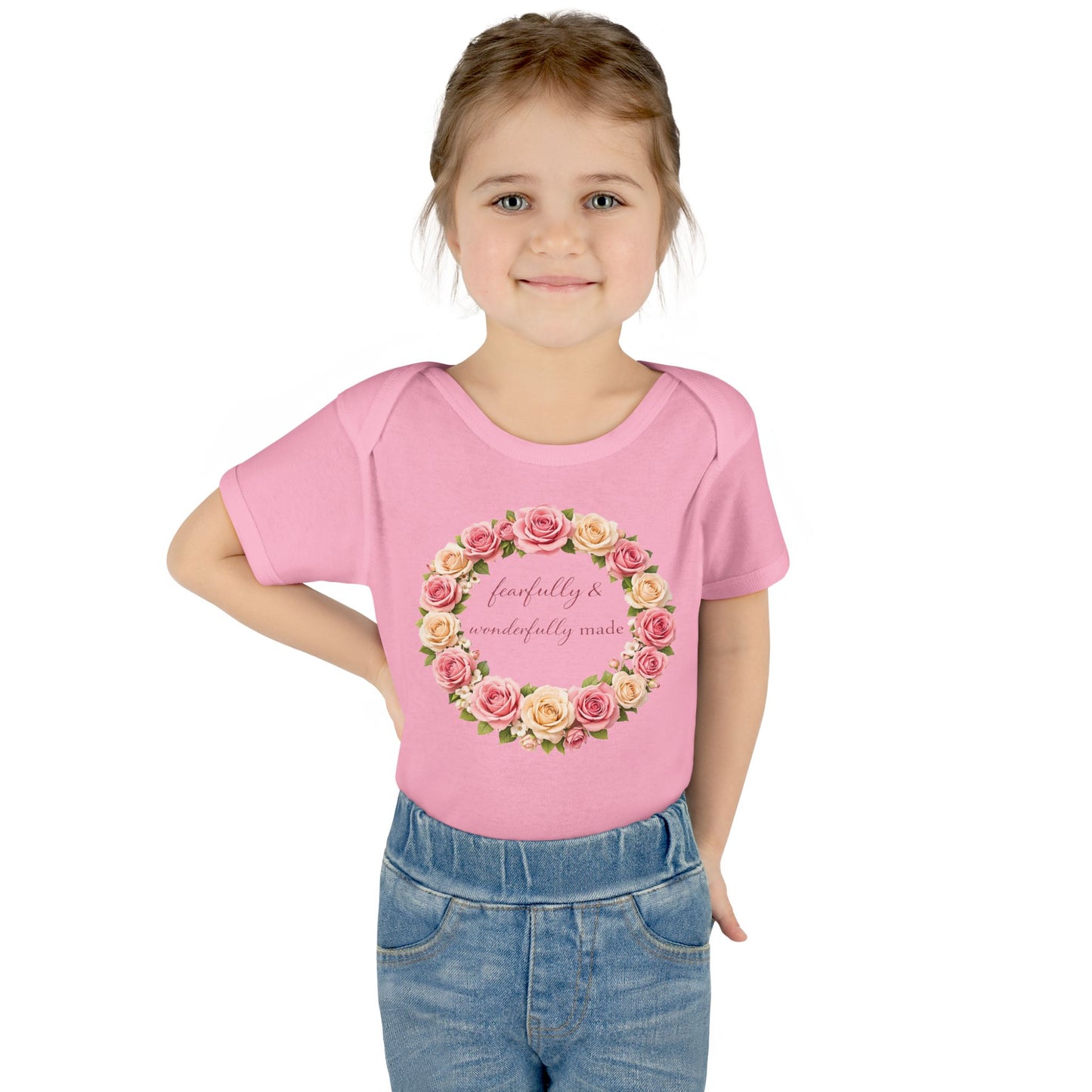 Fearfully and wonderfully made baby bodysuit – faith-based baby outfit