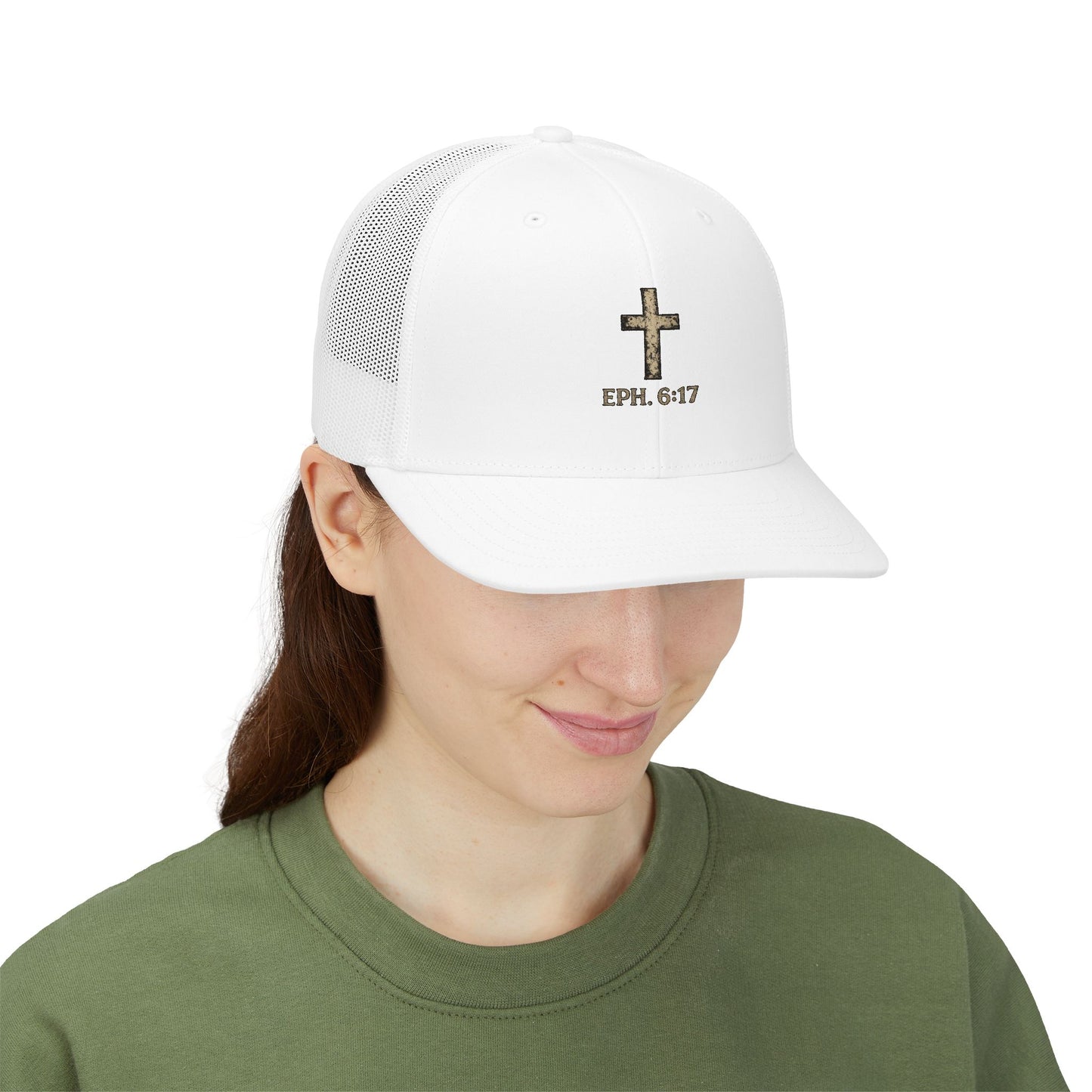 Identity Collection | Ephesians 6:17 Premium Richardson 112 Trucker Hat
