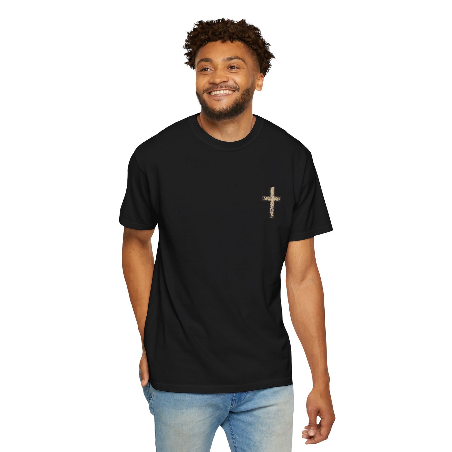 Real Heroes Don’t Wear Capes, They Carry Bibles | Front & Back Graphic Tee