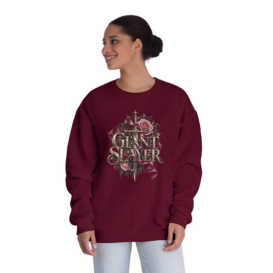GIANT SLAYER | Women’s Rose & Sword Crewneck Sweatshirt
