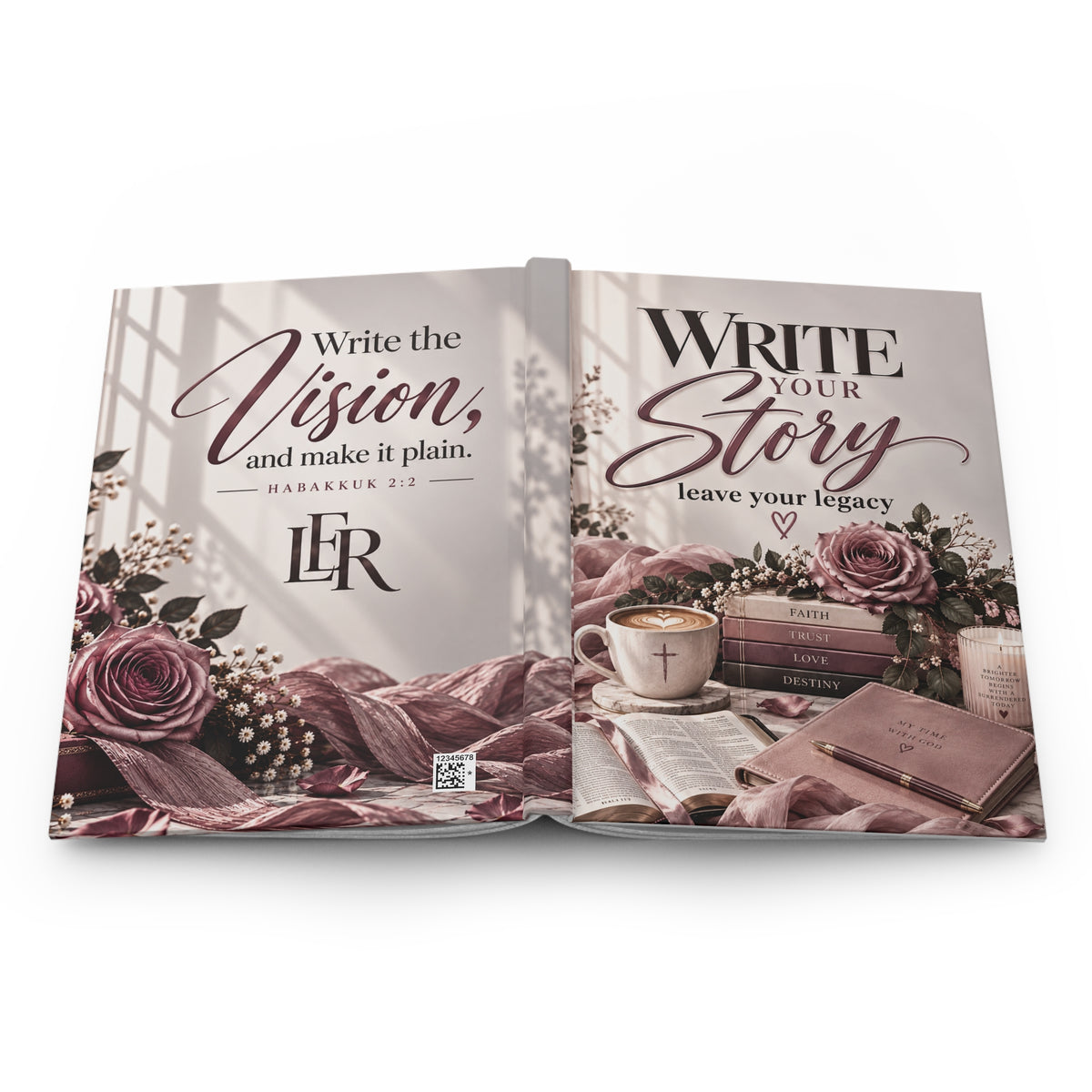 Write Your Story, Leave Your Legacy | Christian Hardcover Journal